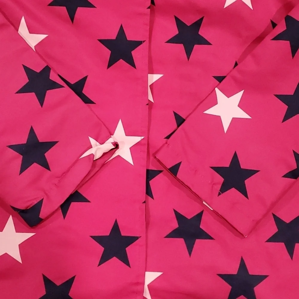 Gymboree Star Rain Jacket Size Medium 7/8
